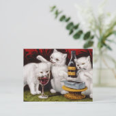 3匹のすてきな子ネコ シーズンポストカード (スタンド正面)