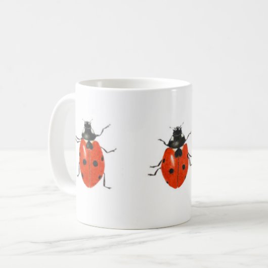 3匹のてんとう虫2013年 コーヒーマグカップ (正面左)