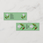 3匹のてんとう虫 スキニー名刺 (正面/裏面)