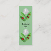 3匹のてんとう虫 スキニー名刺 (裏面)