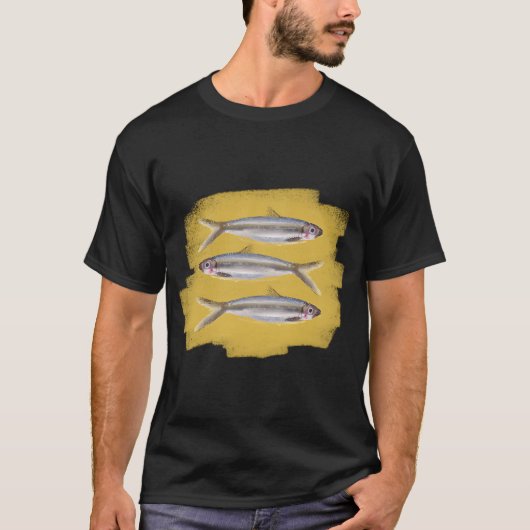 3匹のイワシ Tシャツ (正面)