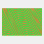 3匹のカエル  ラッピングペーパーシート (正面3)