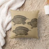 3匹のカメ クッション (ブランケット)