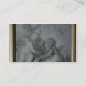 3匹のキューピッド、c.1775 名刺 (裏面)