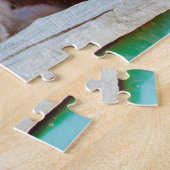 3匹のサルが一緒に野生動物 ジグソーパズル (側面)