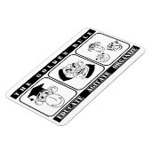 3匹のサルが集まって集まる マグネット (左側)