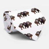 3匹のダシュント犬 ネクタイ (ロール)