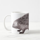 3匹のハリネズミのマグ コーヒーマグカップ (左)
