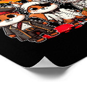 3匹のリスおもしろいズの衣装ブーMummy Hal ポスター (角)