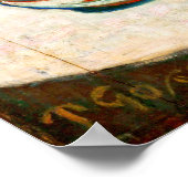 3匹の子犬たちとの静物詩，ポール・ゴーギャン ポスター (角)