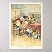 3匹の子猫と出会うミトンたちを探す ポスター (正面)