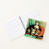 3匹の子猫 ノートブック (内部)