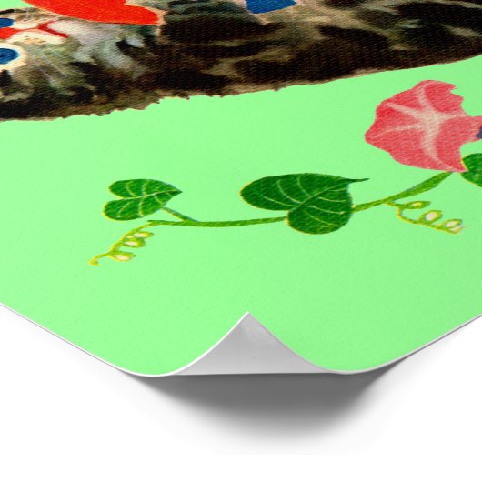 3匹の子猫 ポスター (角)