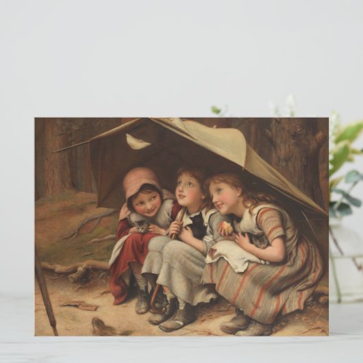 3匹の子猫(Joseph Clark) カード (スタンド正面)