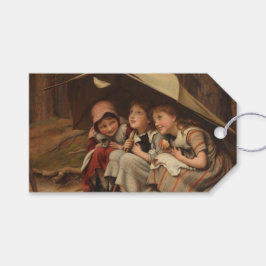 3匹の子猫(Joseph Clark) ギフトタグ