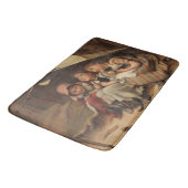 3匹の子猫(Joseph Clark) バスマット (アングル)