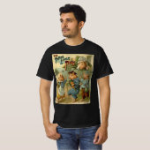 3匹の子豚 ビンテージ フェアリーテイル Tシャツ (正面フル)