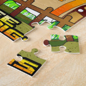 3匹の小さいブタのパズル ジグソーパズル (側面)