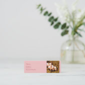 3匹の小さいブタ スキニー名刺 (スタンド正面)