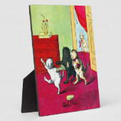 3匹の小さい子ネコ フォトプラーク (側面)