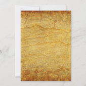 3匹の小さな豚が納屋で雪素朴を眺めている サンキューカード (裏面)