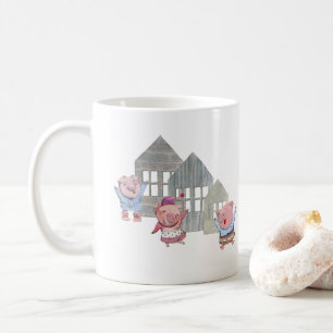 3匹の小さな豚 コーヒーマグカップ
