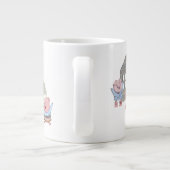 3匹の小さな豚 ジャンボコーヒーマグカップ (裏面)