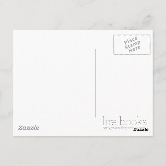 3匹の小さな豚:家を建てるレンガ ポストカード (裏面)