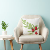 3匹の幸運なてんとう虫 クッション (椅子)