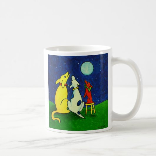 3匹の犬夜…マグバンドではなく コーヒーマグカップ (右)