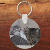 3匹の猫のキーチェーン キーホルダー (正面)