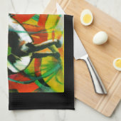 3匹の猫 キッチンタオル (四つ折り)