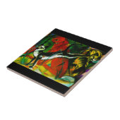 3匹の猫 タイル (側面)