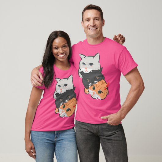 3匹の猫 Tシャツ (ユニセックス)