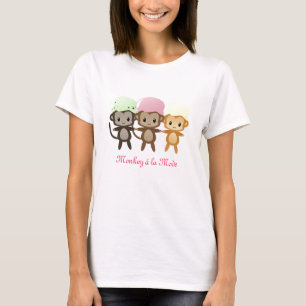 3匹の猿 Tシャツ