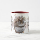 3匹の甘いリス マグカップ (中央)