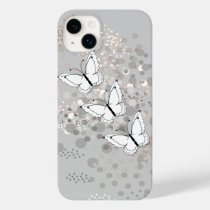 3匹の白い蝶iPhone 6/6sと Case-Mate iPhone 14 Plusケース
