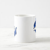 3匹の種族のシャチのポッド コーヒーマグカップ (中央)