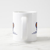 3匹の茶色のネズミ ジャンボコーヒーマグカップ (裏面)
