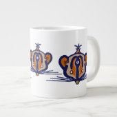 3匹の茶色のネズミ ジャンボコーヒーマグカップ (正面右)