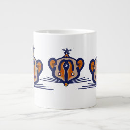 3匹の茶色のネズミ ジャンボコーヒーマグカップ