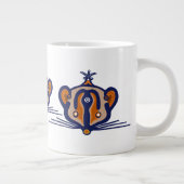 3匹の茶色のネズミ ジャンボコーヒーマグカップ (右)