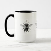 3匹の蜂のマグ マグカップ (左)