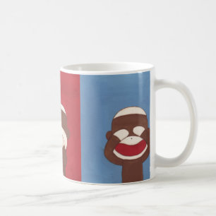 3匹の賢いソックス猿のマグ コーヒーマグカップ