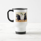 3匹の賢いテリア トラベルマグ (左)