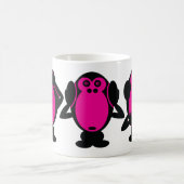 3匹の賢い猿 コーヒーマグカップ (中央)