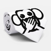 3匹の賢い猿Emoji ネクタイ (ロール)