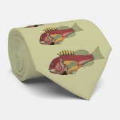 3匹の醜い魚 ネクタイ (ロール)