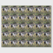 3匹の雄ヤギ ラッピングペーパー (フラット)