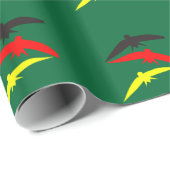 3匹の飛ぶ鳥の包装紙 ラッピングペーパー (ロールコーナー)